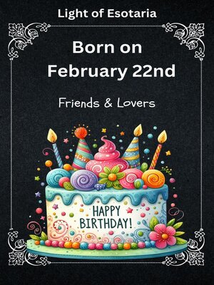cover image of Born on February 22nd